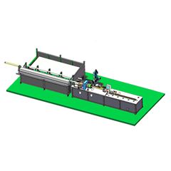 Automatic pipe cutting machine