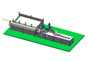 Automatic pipe cutting machine