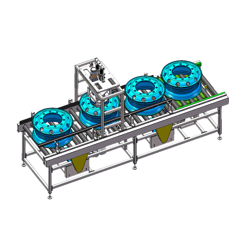 Hub hardness testing, laser marking equipment